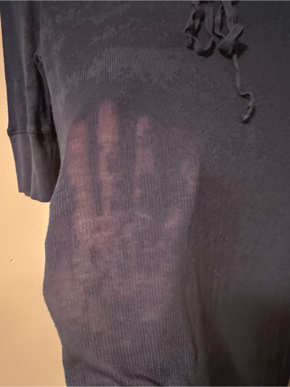 Free People Navy Blue Scoop Neck Top - Picture 6 of 6